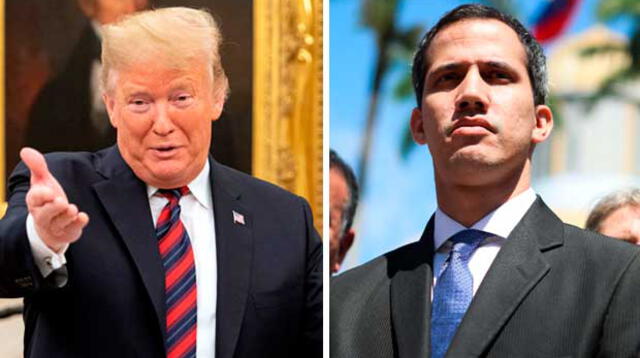 Trump reconoce a Guaidó como presidente de Venezuela