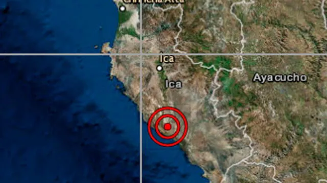 Nuevo sismo alarmó a pobladores de Palpa