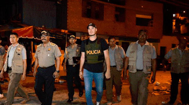 George Forsyth lidera operativo policial 