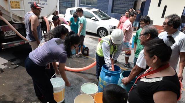 Este lunes se reestablecerá agua en SJL 