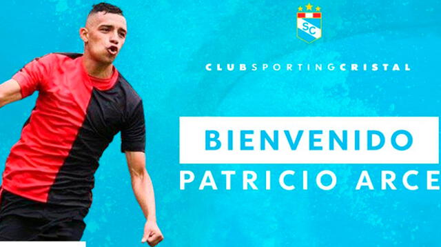 Sporting Cristal: Patricio Arce es nuevo jugador del club para la Copa Libertadores 2019