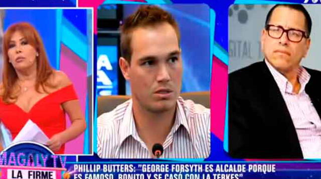 Magaly Medina arremete contra Philip Butters tras lanzar duras criticas a George Forsyth