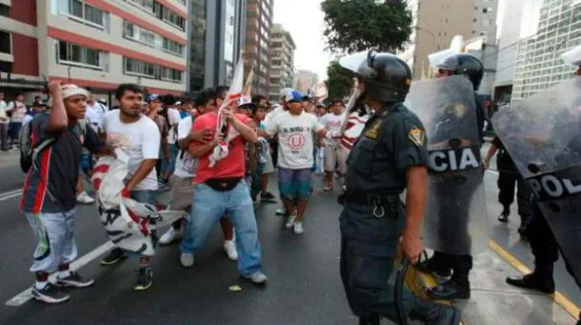 Barras bravas se enfrentaron en Breña