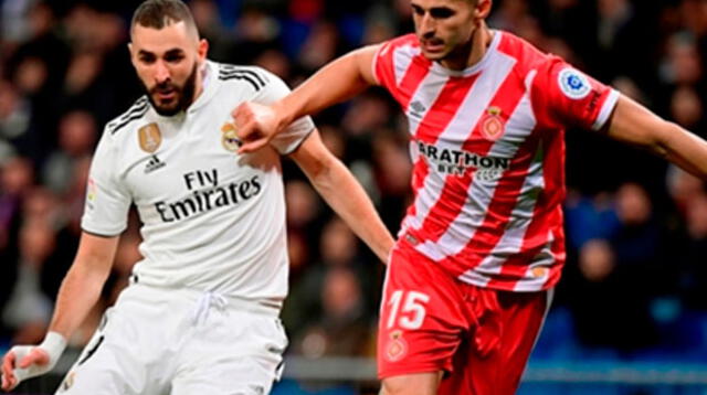 Real Madrid vs. Girona protagonizan fuerte encuentro por la Copa del Rey