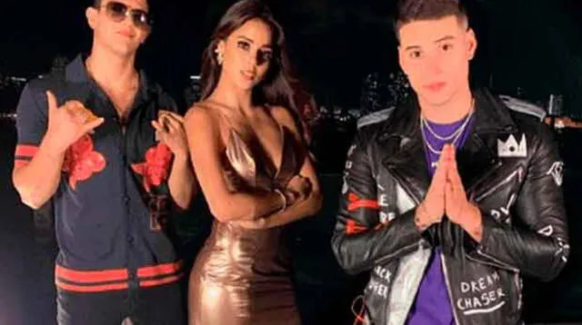 Luciana Fuster y Emilio Jaime promocionan su nuevo tema 'B.A.E. Remix'