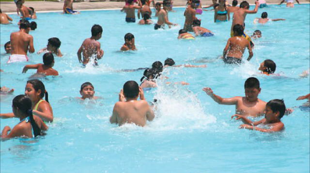 Ministerio Público clausuró varias piscinas porque tenía mucho cloro 