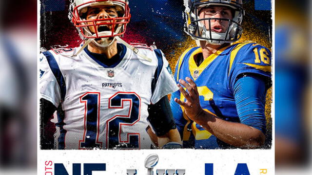 Los Patriots vs. Rams chocarán por el Super Bowl 2019