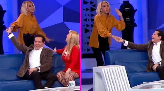 Laura Bozzo discute con conductora y casi abandona programa 