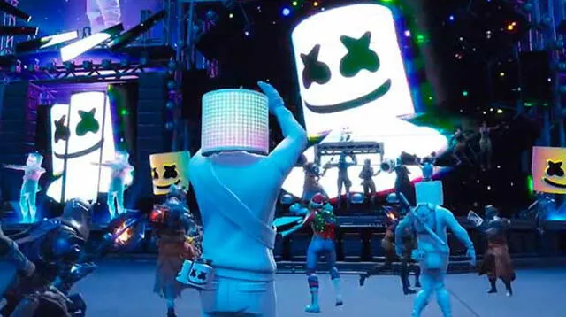 Fortnite reunió a más 10 millones de usuarios durante concierto de Marshmello