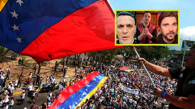 Artistas envían mensaje ante la crisis en Venezuela