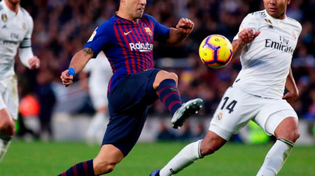 Sigue el partido entre Barcelona vs. Real Madrid a través de El Popular