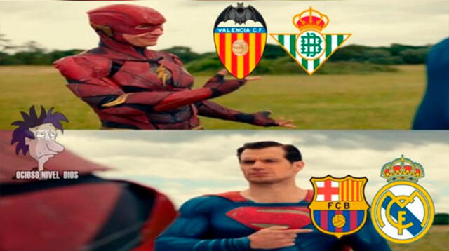 Los creativos memes del duelo entre Barcelona vs. Real Madrid