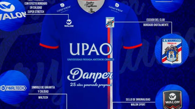 Camiseta oficial del cuadro del Mannucci