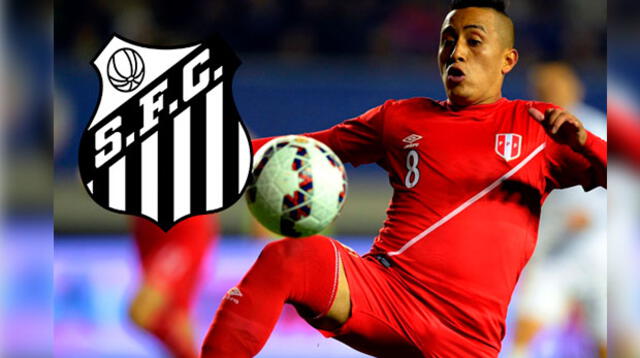 Christian Cueva se ha convertido en uno de los fichajes más caros de la historia del Santos