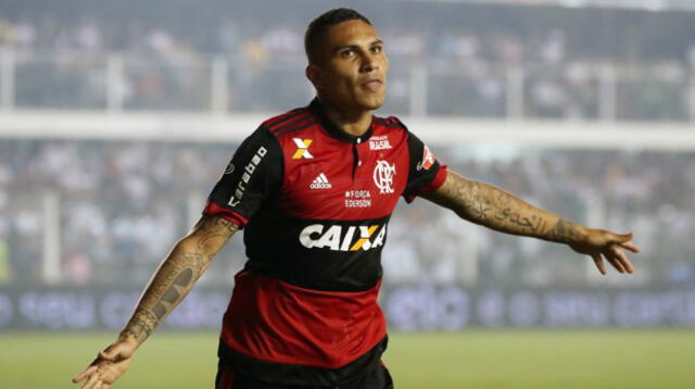 Paolo Guerrero estuvo en Flamengo del 2015 al 2018