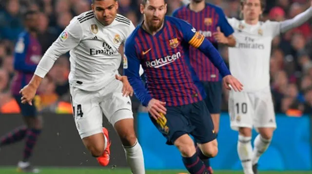 Real Madrid vs. Barcelona: conoce el nuevo horario que se jugará el clásico por la Liga española