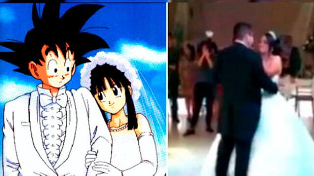 Novia sorprende a su esposo con vals de Dragon Ball y video se viraliza en redes 