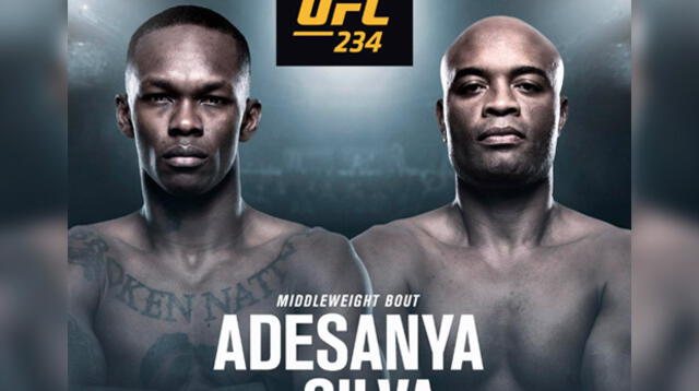 UFC EN VIVO | Adesanya vs Silva EN VIVO vía ESPN FOX UFC Network ONLINE: hora y donde ver UFC 234 EN VIVO por Campeonato del peso medio UFC