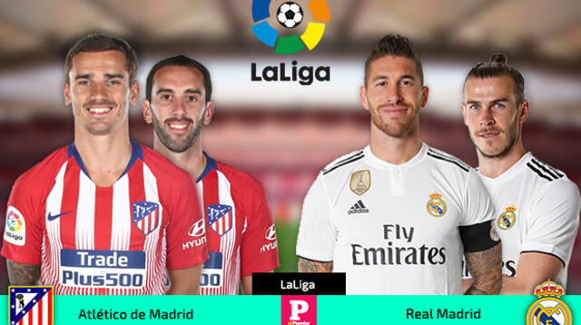 EN VIVO Atlético de Madrid vs. Real Madrid desde el Wanda Metropolitano y lo podrás disfrutar a través de El Popular