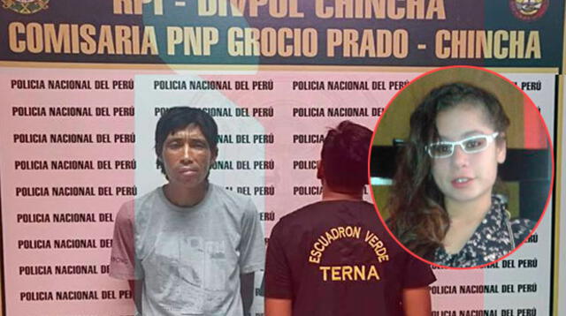 La Policía capturó a Víctor Guerrero Luhing presunto autor del crimen de joven hallada dentro de un cilindro en Chincha