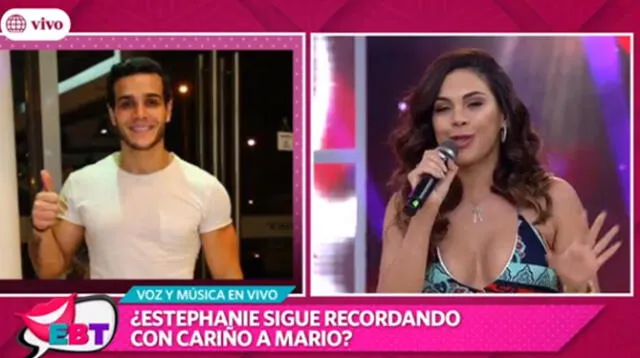 Stephanie Valenzuela sorprende a Mario Irivarren por San Valentín y le dedica emotiva canción