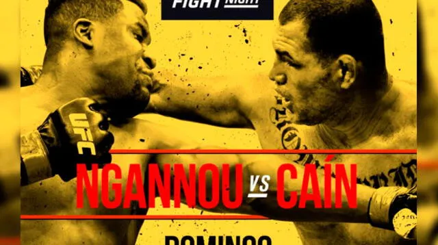 UFC EN VIVO | Caín Velásquez vs Francis Ngannou EN VIVO vía ESPN DirecTV EN DIRECTO: hora y canal TV ver pelea por UFC Fight Night Phoenix