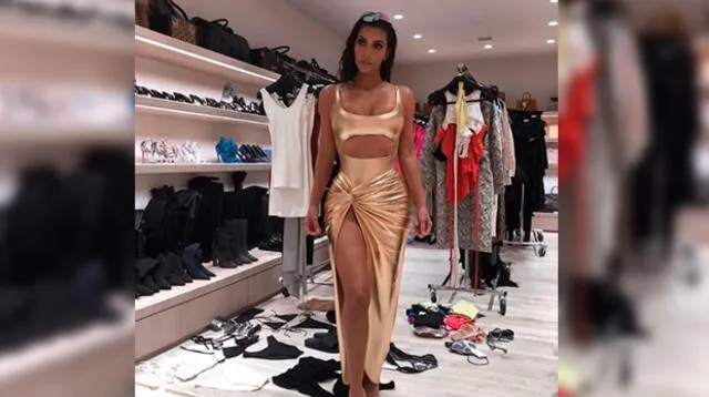 Kim Kardashian volvió a captar la atención de sus miles seguidores en Instagram