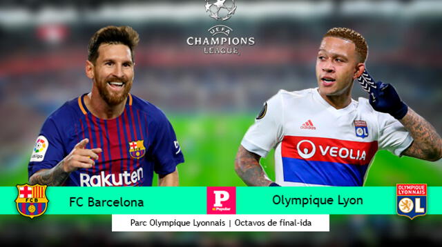 No te pierdas el partidazo entre Lyon vs. Barcelona EN VIVO por la Champions League a través de El Popular