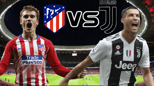 Atlético de Madrid vs Juventus EN VIVO desde las 3 de la tarde (hora peruana)