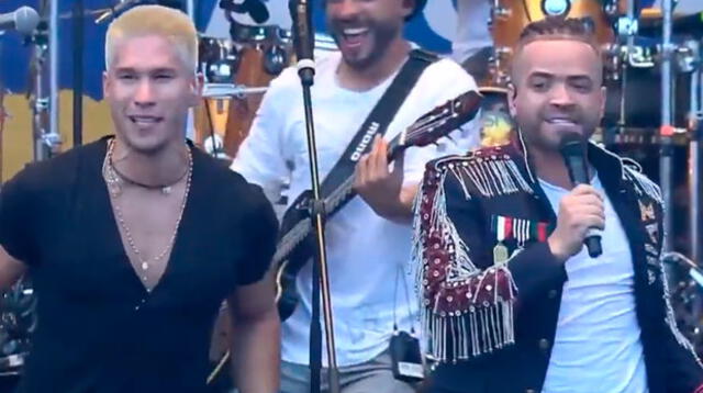 Chino y Nacho entonaron la canción que les entregó la fama, 'Mi niña bonita'