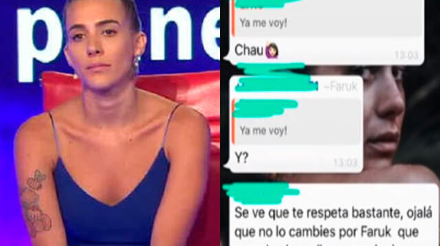 Poly Ávila muestra conversaciones de WhatsApp que hundiría al amigo de Nicola Porcella