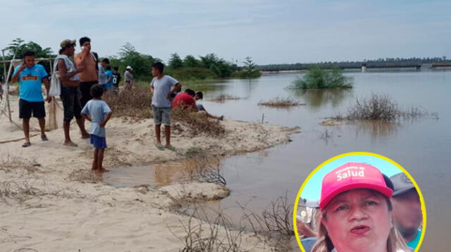 Ministra de Salud pide evacuar Bajo Piura ante inminente desborde del río