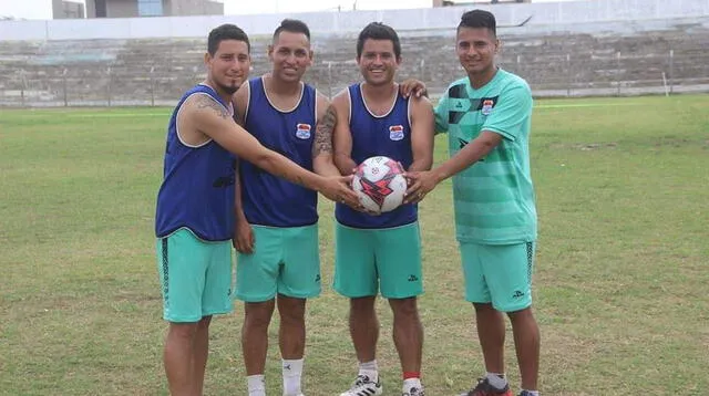 Jáuregui, Carranza, Alcalde, Medina ataque de Sport Chavelines. FOTO: Balcón Deportivo