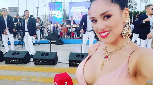 Katy Jara canta y encanta en programa musical