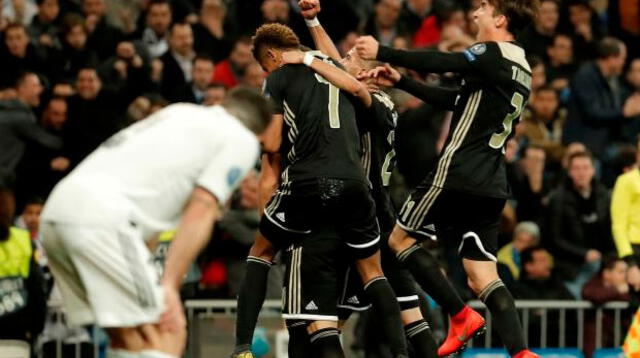 Real Madrid no pudo y perdió 4-1 ante el Ajax por los octavos de final de la Champios League