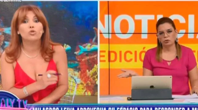 ¡Guerra en ATV! Milagros Leiva responde fuerte y claro a Magaly Medina