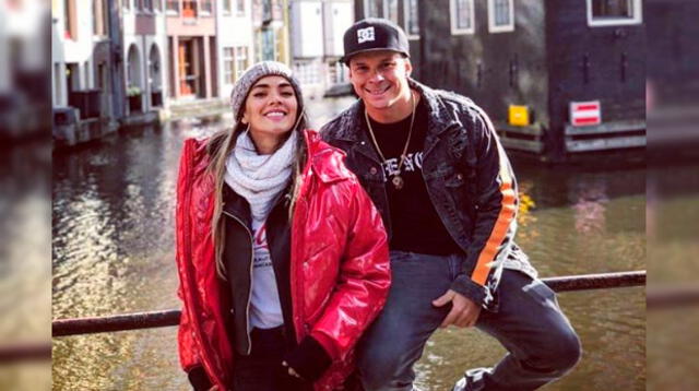 Mario Hart y Korina Rivadeneira presencian incendio en París