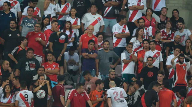 River Plate: hinchas argentinos llamaron 'equipo chico' a Alianza Lima | FOTO: Twitter (River)