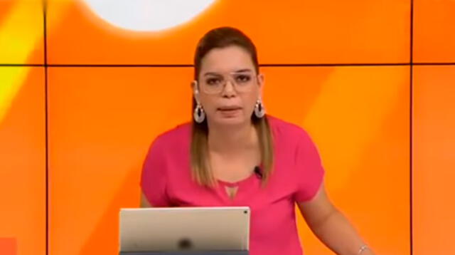 Milagros Leiva fue reemplazada en la conducción de programa matinal