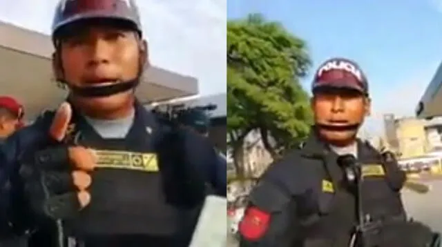 Agresión a periodista por un efectivo PNP fue difundido en Facebook Agresión a periodista por un efectivo PNP fue difundido en Facebook