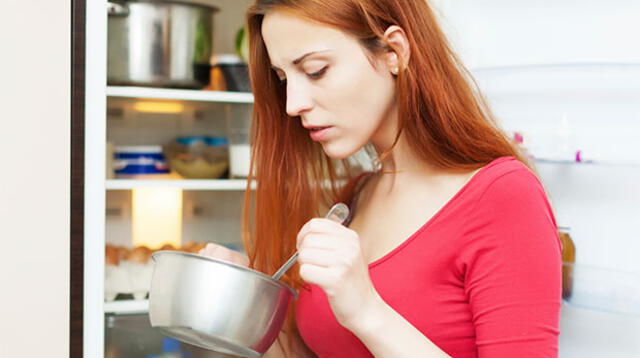 Puede que una parte de la comida se enfríe bien, pero la otra generará bacterias y así el alimento se dará por perdido