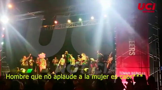 Integrante de Zaperoko lanza frase homofóbica durante concierto