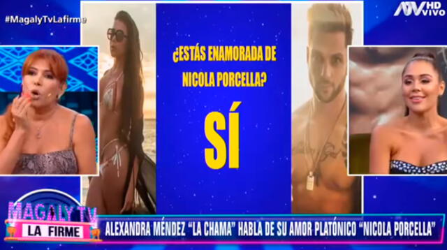 Alexandra Méndez tras revelar su amor por Nicola Porcella: “Soy su incondicional”