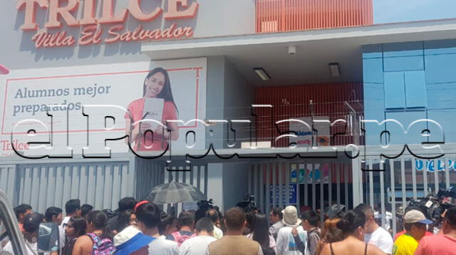 Colegio Trilce de Villa El Salvador fue escenario de una tragedia