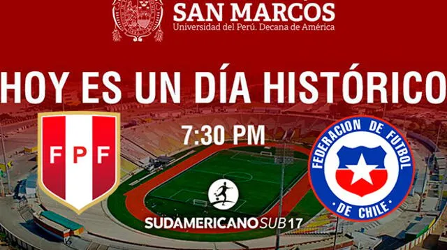 Sudamericano Sub 17 | Perú vs. Chile EN VIVO 