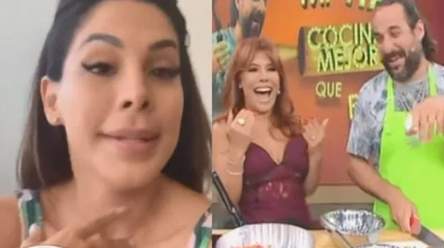 Magaly Medina no suelta a Stephanie Valenzuela y le recuerda celulitis