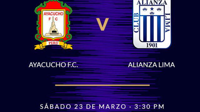 Sigue el partido entre Alianza Lima vs. Ayacucho