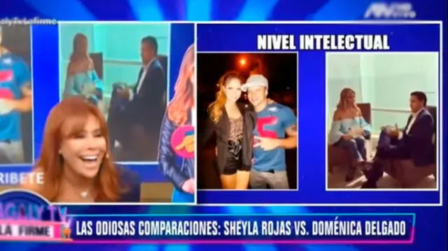 Magaly Medina: realiza "comparaciones odiosas" entre Sheyla Rojas y Doménica Delgado
