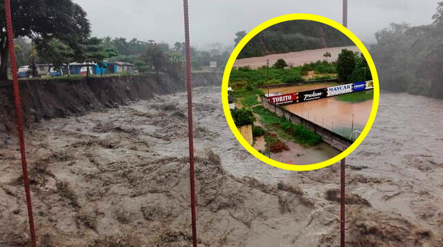 Emergencia en Chanchamayo por lluvias torrenciales  afectan a varias zonas