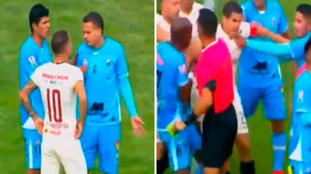 Pelea provocó la expulsión de Alberto Quintero en el duelo por la Liga 1